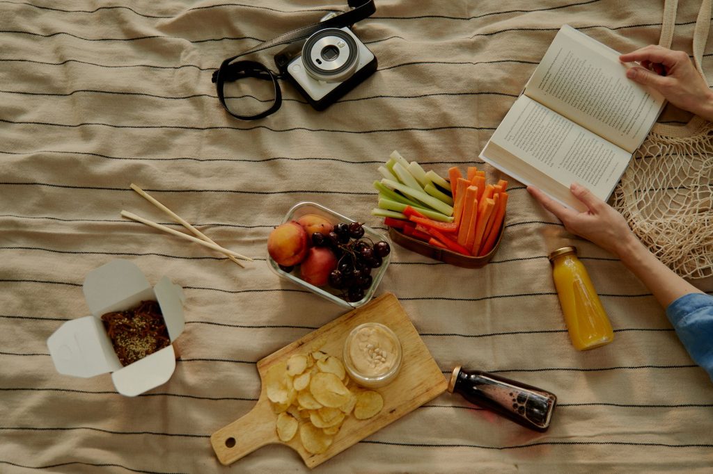 Snacks frais à emporter avant une séance d'entraînement